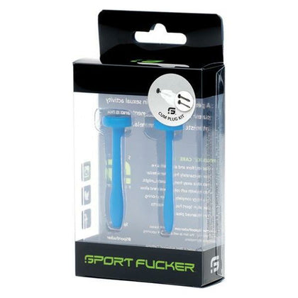 Sport Fucker Cum Plug Kit - Blue: The Ultimate Pleasure Experience for Beginners