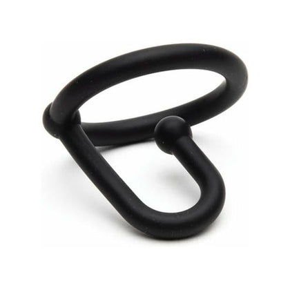 Sport Fucker Cum Stopper Black - The Ultimate Silicone Cock Play Enhancer
