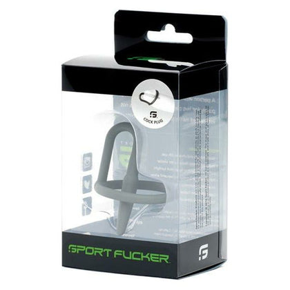 Sport Fucker Silicone Cock Plug - Model X1 - Male Genital Stimulator - Grey