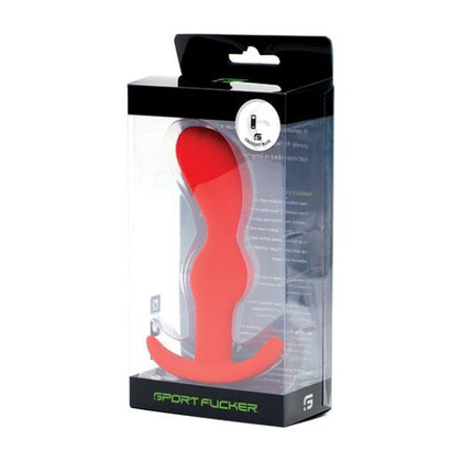 Sport Fucker CrossFit Plug CF-001 - Male Prostate Stimulation - Sensual Pleasure Plug - Ravishing Red - Adult Naughty Store