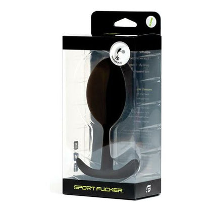 Sport Fucker Thunder Plug Large - Black: The Ultimate Prostate-Stimulating Butt Plug for Men