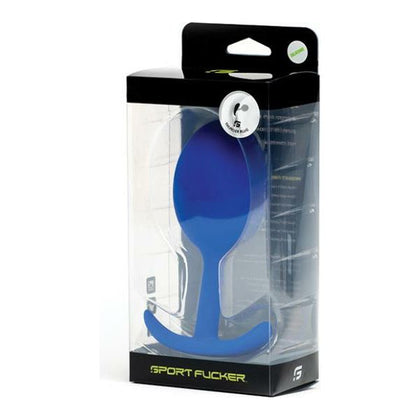 Sport Fucker Thunder Plug Large - Blue: The Ultimate Prostate-Stimulating Butt Plug for All-Day Pleasure