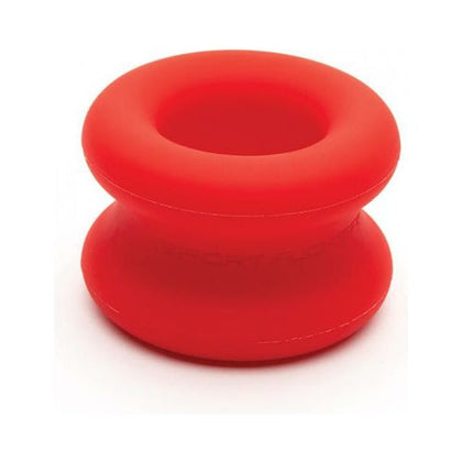 Sport F*cker Muscle Ball Stretcher Red: The Ultimate Comfort Silicone Ball Stretcher for Men's Intimate Pleasure