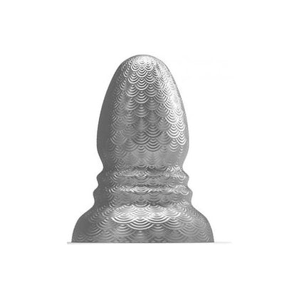 665 Stretch'r Ripple Butt Plug - M Gun Metal: The Ultimate Anal Pleasure Experience for Advanced Users