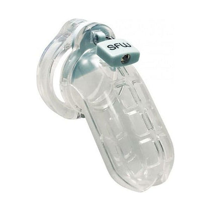 World Cage Bangkok Large Male Chastity Kit - Model 105mm x 40mm - For Men - Full Control and Pleasure - Clear