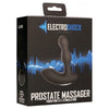 ElectroShock E-Stimulation Vibrating Prostate Massager Black - The Ultimate Pleasure Experience for Men