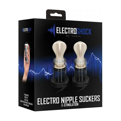 ElectroShock Nipple Enhancers - Model X1 - Unisex - Nipple Stimulation - Clear