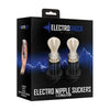 ElectroShock Nipple Enhancers - Model X1 - Unisex - Nipple Stimulation - Clear - Adult Naughty Store