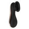 Introducing the Sensuelle Dreamy Oral Clitoral Stimulator 10 Speed Black Vibrator for Women's Pleasure