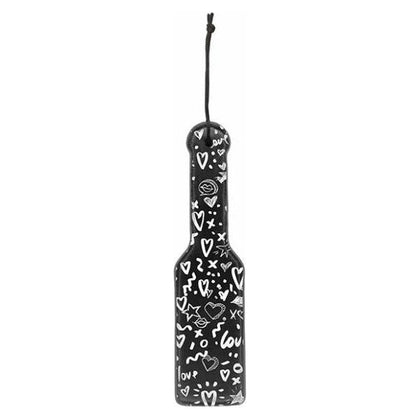 Ouch! Love Street Art Fashion Printed Paddle Black