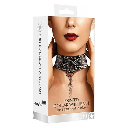 Shots Ouch Love Street Art Fashion Printed Collar W-leash - Black

Introducing the Shots Ouch Love Street Art Fashion Printed Collar W-leash - Black: Unleash Your Desires with Style and Control