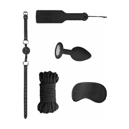 Shots Toys presents the Ouch! Bondage Kit #5 Black: The Ultimate BDSM Experience for Couples - Adult Naughty Store