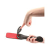 Leather Impressions - Black Slut Spanking Paddle | Model P-12.4 | Unisex | Impact Play | BDSM Toy - Adult Naughty Store