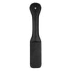 Leather Impressions - Black Slut Spanking Paddle | Model P-12.4 | Unisex | Impact Play | BDSM Toy - Adult Naughty Store