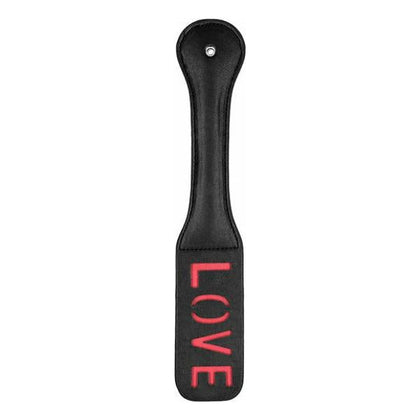 Shots Ouch Love Paddle - Black - Adult Naughty Store