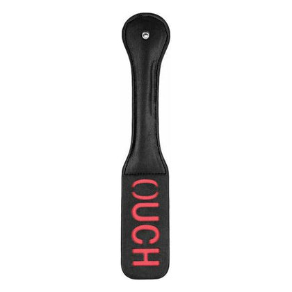 Shots Ouch Ouch Paddle - Black - Adult Naughty Store