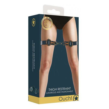 Ouch Halo Thigh Cuffs - Green: Elegant Restriction for Sensual Delights