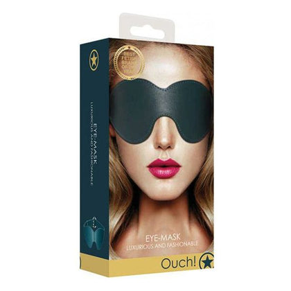 Ouch Halo Eyemask - Green: The Ultimate Luxury BDSM Pleasure Accessory