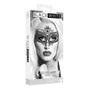 OUCH! Black Lace Eye Mask - Queen Black: Handmade Venetian Inspired Seductive Mystery for Sensual Play and Special Occasions - Adult Naughty Store