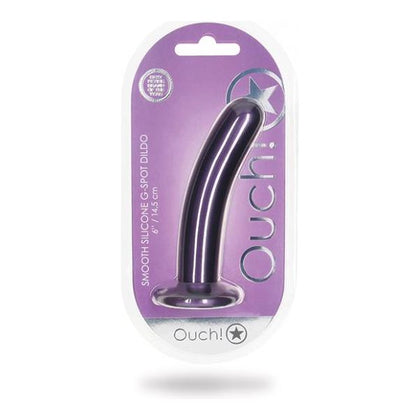 Shots Ouch! Premium Silicone Smooth G-Spot Dildo - Model 6