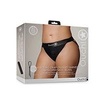 Ouch! Vibrating Strap-On Panty Harness with Open Back - Model XL/XXL - Black - For Women - Pleasure for Thighs, Butt, and More

Introducing the Sensational Ouch! Vibrating Strap-On Panty Harness XL/XXL - Black - For Women - Thigh and Butt Pleasure