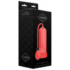 Shots America Pumped Classic Penis Pump Red - Model X123, Male Enhancement for Intense Pleasure