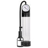 Pumped Comfort Pump Advanced PSI Gauge Clear - Premium Penis Enlargement Device for Men, Enhances Erections, Boosts Testosterone, and Supports Post-Surgery Recovery