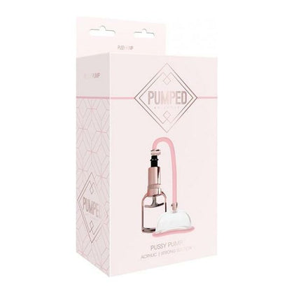 Introducing the Shots Pumped Pussy Pump - Rose Gold: The Ultimate Vaginal Blood Flow Enhancer