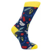 Shots Sexy Socks - Kinky Minky Male L-XL - Sensual Footwear for Intimate Play - Adult Naughty Store