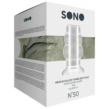 Sono Butt Plug - Medium Clear: The Versatile Pleasure Enhancer for All Genders