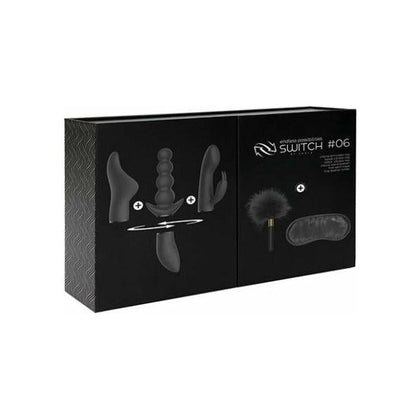 Shots Switch Pleasure Kit #6 - Black: The Ultimate Gender-Inclusive Pleasure Experience for Intense Clitoral, G-Spot, and Anal Stimulation