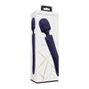 VIVE Kiku Double Ended Wand & G-spot Stimulator - Model VIVE056 - Unisex - Purple - Adult Naughty Store