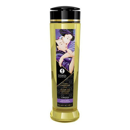 Introducing the Shunga Erotic Massage Oil - 8 Oz Libido-exotic Fruits: A Sensual Journey for All Genders, Delivering Exquisite Pleasure and Intoxicating Aromas