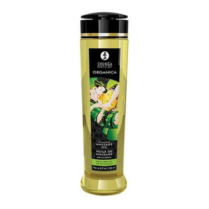 Shunga Organic Kissable Massage Oil - 8.5 Oz Exotic Green Tea

Introducing the Shunga Organic Kissable Massage Oil - 8.5 Oz Exotic Green Tea: A Sensual Delight for Unforgettable Moments of In - Adult Naughty Store