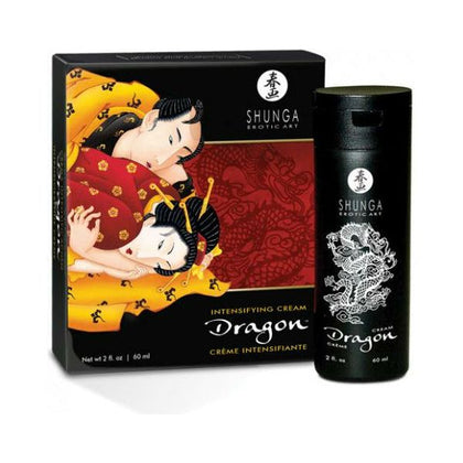 Introducing the Shunga Dragon Virility Cream - The Ultimate Fire & Ice Sensation for Couples | Enhances Male Power & Female Pleasure | Intense Pleasure Boost | All-Natural Extracts | 2 fl oz - Adult Naughty Store