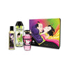 Shunga Fruity Kisses Collection Kit: The Ultimate Fruity Sensual Adventure for Couples - Libido Exotic Fruits Erotic Massage Oil, Toko Aroma Melon-Mango Flavored Lubricant, Raspberry Warming  - Adult Naughty Store