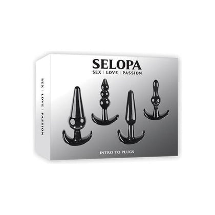 Selopa Intense Pleasure Kit - Model 4B | Unisex Anal Play | Black