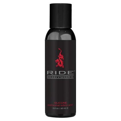Ride BodyWorx Silicone Lubricant 2oz: The Ultimate Long-Lasting Silicone Lubricant for Sensual Pleasure in Intimate Moments - Model RW-200 - Unisex - Ideal for All Erotic Encounters - Waterproof - Hypoallergenic - Non-Toxic - Colourless