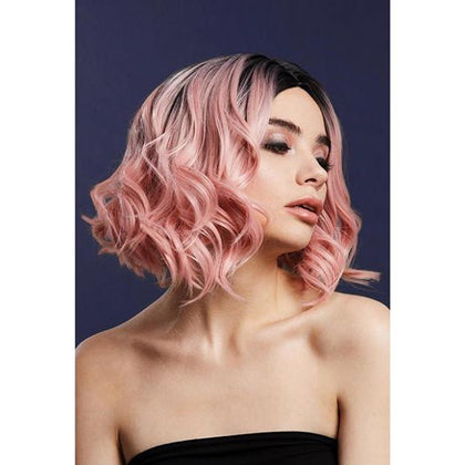 Smiffy The Fever Wig Collection Kourtney - Baby Pink