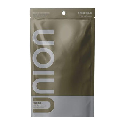 UNION SNUG Condom - Pack of 12 | Classic 49mm Tight-Fitting Style for Ultimate Comfort and Reliability | Ultra-Thin, Lightly Lubricated | Vegan-Friendly, Chemical-Free | Triple Tested for Safety and Performance