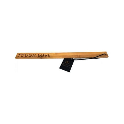 Spartacus Tough Love Zelkova Wood Spanking Paddle - Model 40Cm - Unisex - For Sensational Impact Play - Natural Wood Color