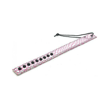 Spartacus Faux Leather Paddle - Pink, BDSM Spanking Toy for Intense Pleasure (Model SP-1001)
