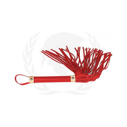 Spartacus PU Whip - Red: Exquisite BDSM Pleasure for All Genders - Adult Naughty Store