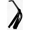 Sex & Mischief Red and Black Stripe Flogger - The Ultimate Pleasure Tool for Adventurous Souls - Adult Naughty Store