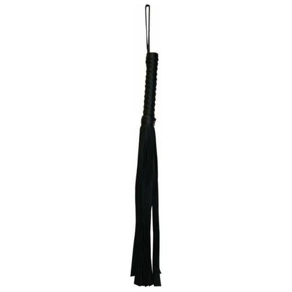 Sportsheets Sex and Mischief Collection Mini Flogger Whip - Sensual BDSM Toy, Model SM-2001, Unisex, for Exciting Impact Play and Pleasure - Black