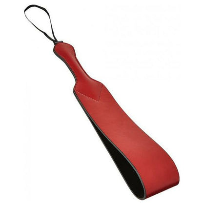 Sportsheets Saffron Loop Paddle Black Red - Sensual Impact Play Toy for Enhanced Pleasure and Discipline