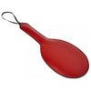 Sportsheets Saffron Ping Pong Paddle Red - Sensual Discipline Tool for Dominants and Sadists