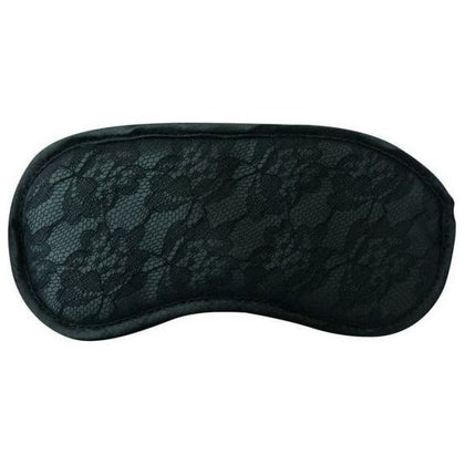 Midnight by Sportsheets Lace Blindfold Black O-S - Sensory Deprivation Enhancer for Enhanced Pleasure