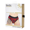Sportsheets Em Ex Contour Harness XX Large Red - Ultimate Comfort and Support for All-Day Pleasure