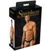 Everlaster Harness Hollow Strap On Stud - Model 6.5X - Male - Pleasure Enhancer - Black - Adult Naughty Store